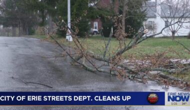 City of Erie Streets Dept. Cleans Up | Latest Video