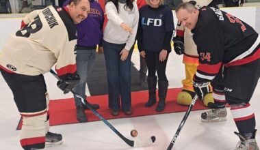 Firefighters Hit the Ice to Support Erie Shores Health Care | Spare News