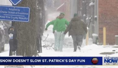 Snowy St. Patrick’s Day Didn’t Stop Erie Traditions | News