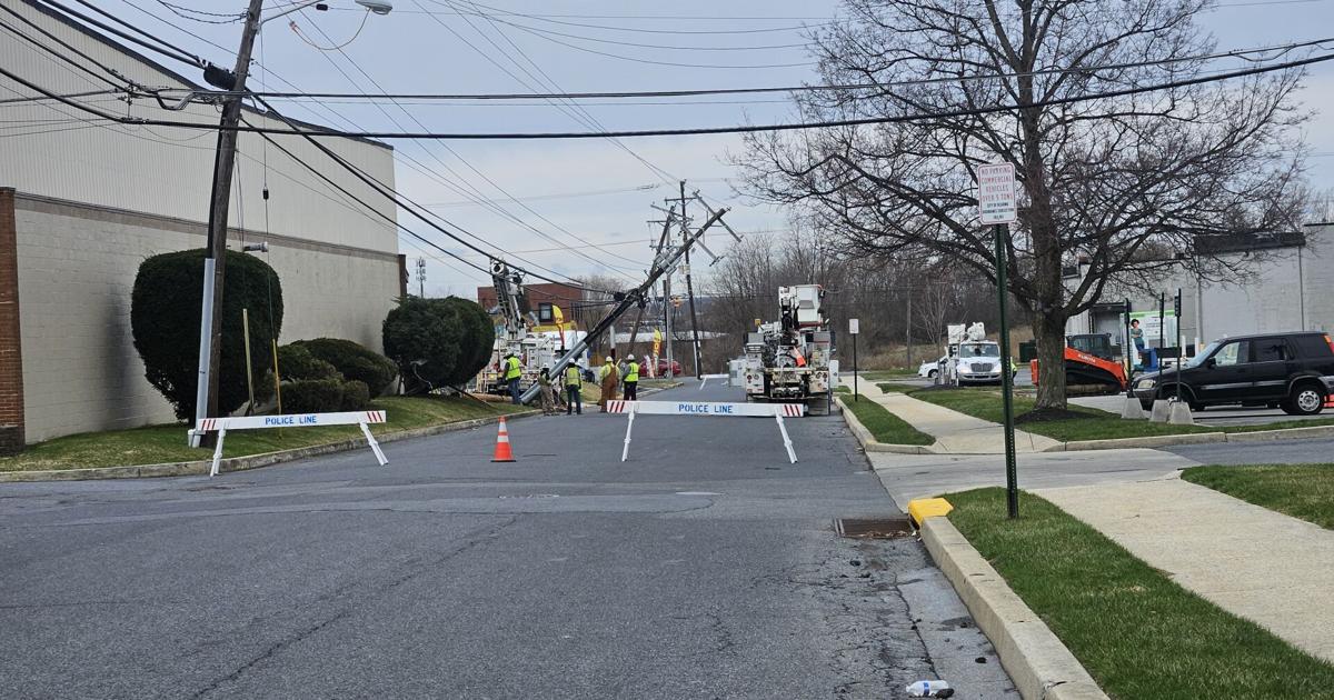 Tree crews busy with cleanup as power restoration continues near Albright College | Reading Area