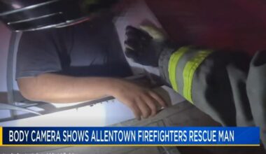New video shows heroic rescue at fire in Allentown | Allentown Area