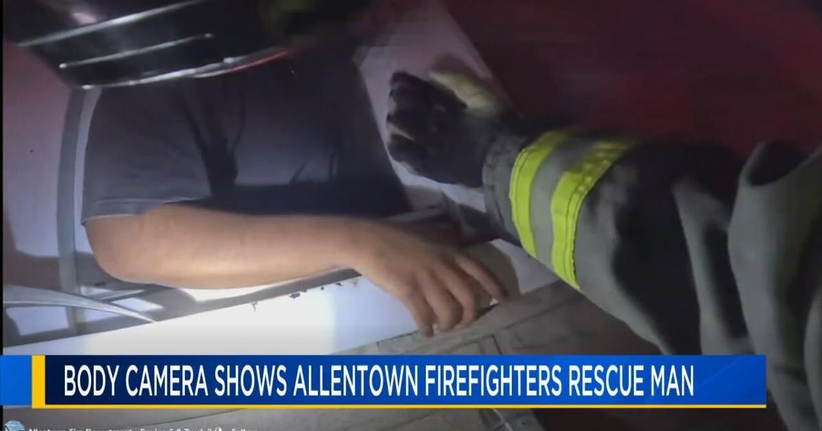 New video shows heroic rescue at fire in Allentown | Allentown Area
