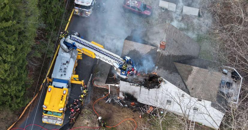 Firefighters battle second‑alarm fire at Northampton Co. family home | Northampton County