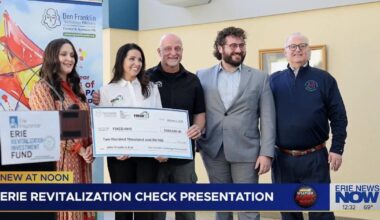 Erie Revitalization Check Presentation | News
