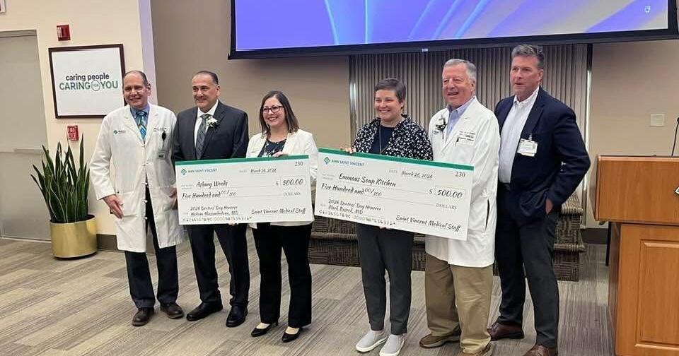 AHN Saint Vincent Physicians Give Back on Doctors' Day | News