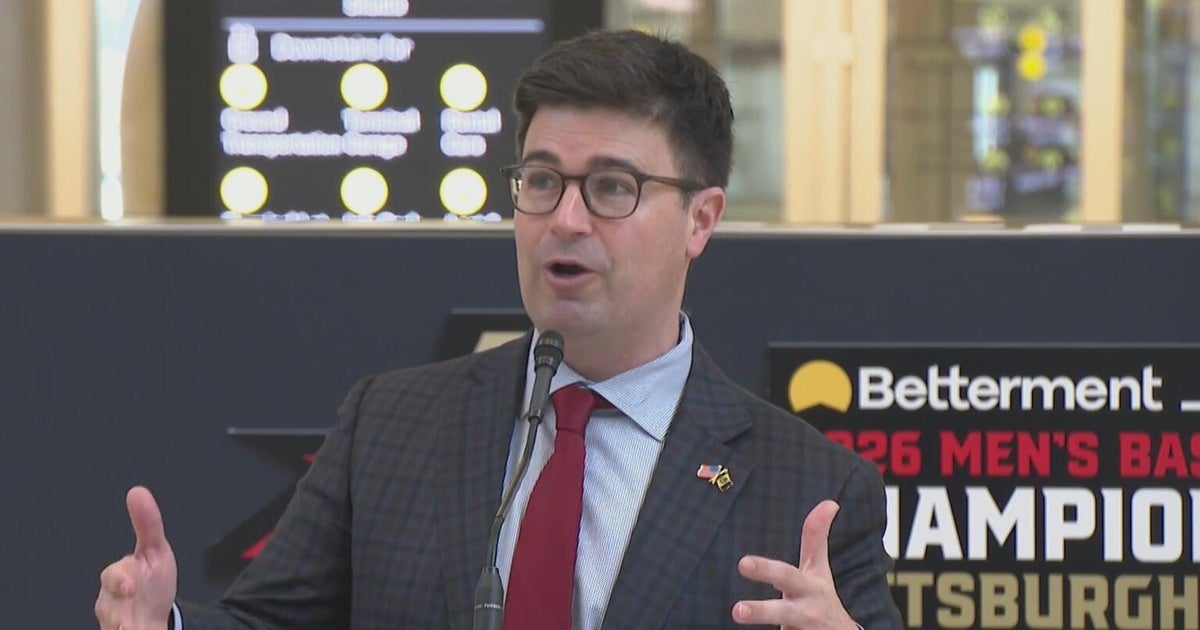 Mayor Corey O'Connor speaks to students as police continue to investigate scanner threats