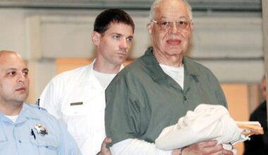 Kermit Gosnell was escorted to a van leaving the Criminal Justice Center after being convicted on three counts of first-degree murder in 2013.