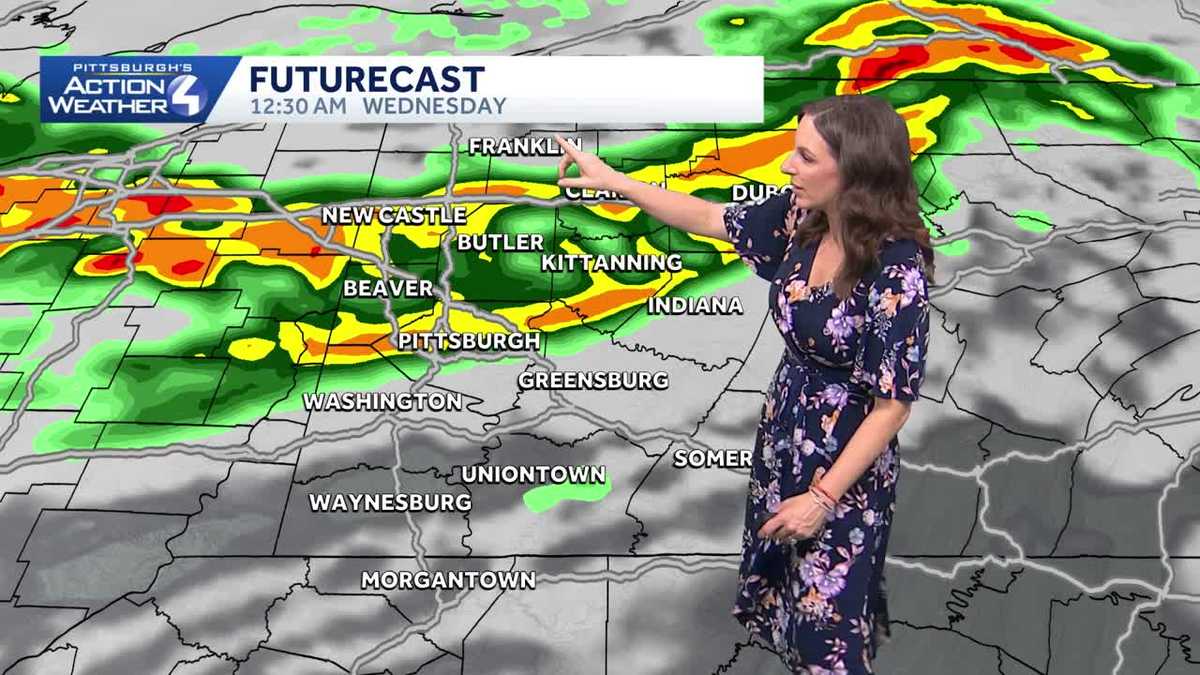 Impact Days with strong to severe storms in Pittsburgh