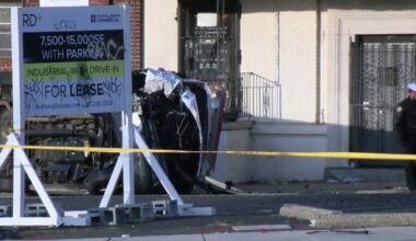 Young child, woman hospitalized in crash involving ambulance in Northeast Philadelphia