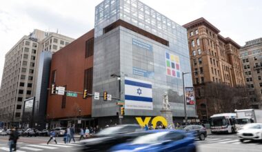 The Weitzman National Museum of American Jewish History photographed in March 2024