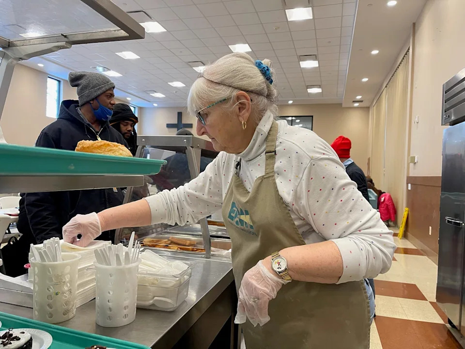 Anyone who attends a public meal at the Erie City Mission at 1017 French St. can find Connie Garrison helping around the kitchen