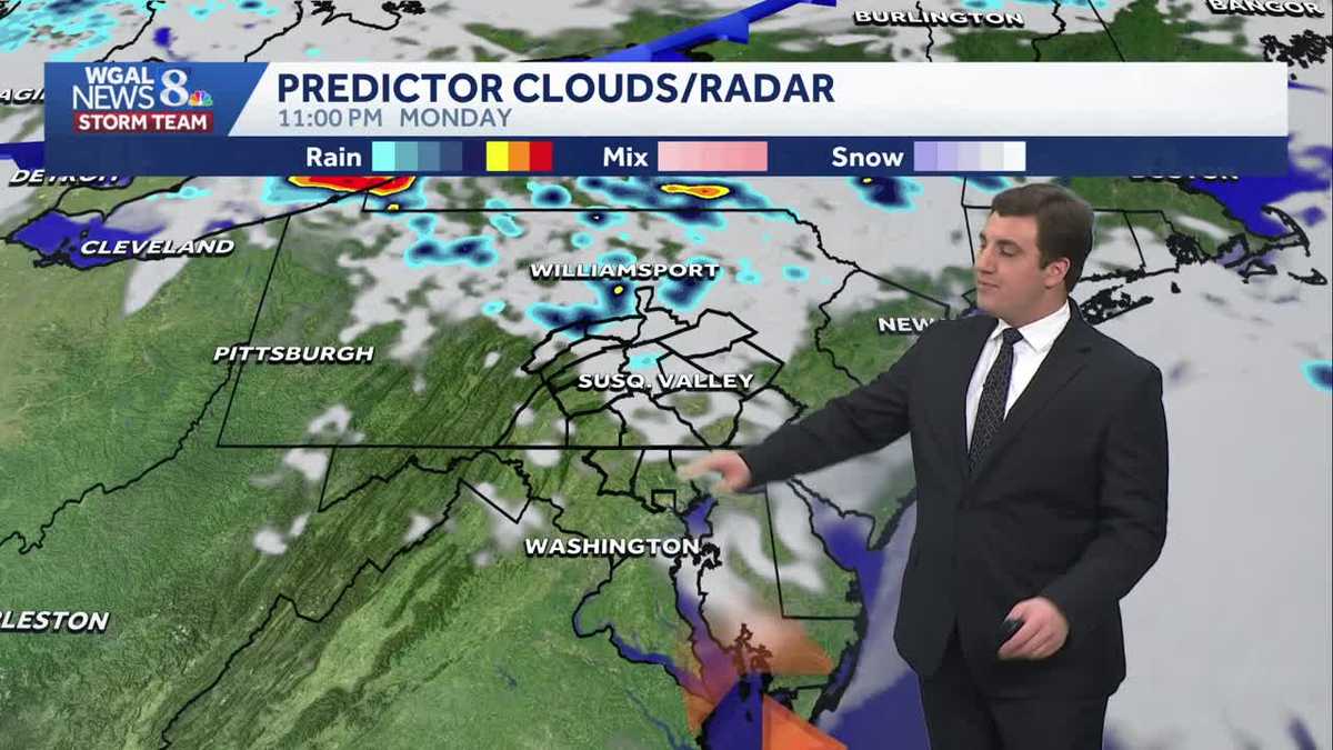 Near 80° Tuesday; Rain Chances Increase Midweek