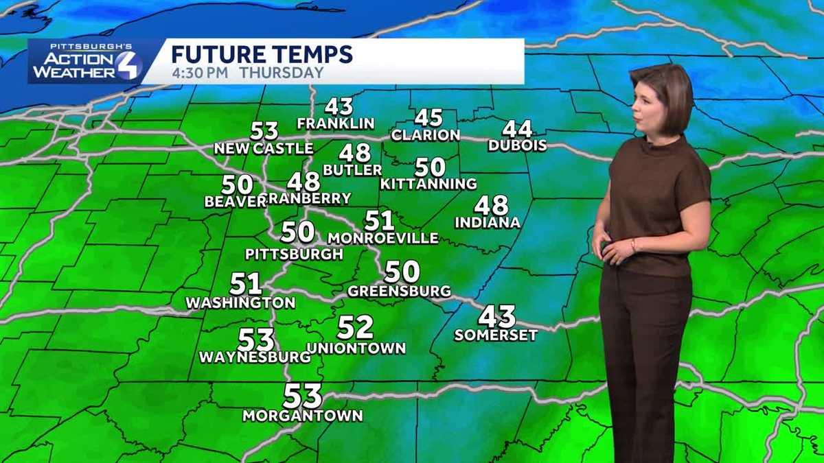 Rising temperatures and shower chances for spring