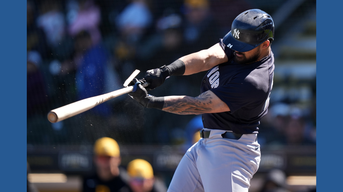 Outfielder Jasson Domínguez was optioned to Triple-A Scranton by New York Yankees