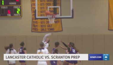 Scranton Prep girls roll over Lancaster Catholic in 'AAAA' first round