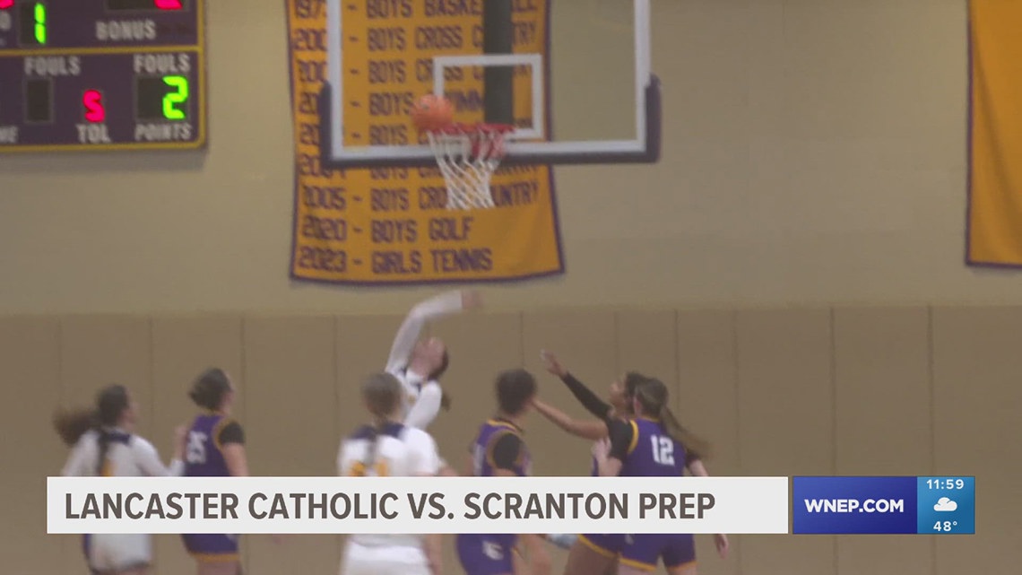 Scranton Prep girls roll over Lancaster Catholic in 'AAAA' first round