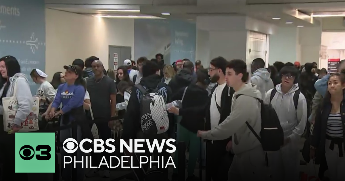 Long lines persist at PHL Airport, Trump says ICE agents will help with TSA staffing shortage