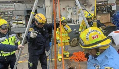 Man rescued from trench at PRT South Hills Junction garage