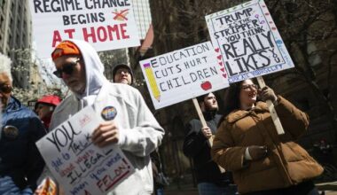 Thousands march in Pittsburgh to protest Trump administation policies