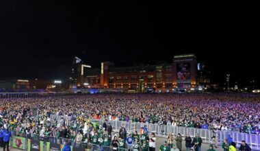 What was the NFL Draft like in Green Bay?