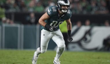 Eagles re-signing tight end Dallas Goedert to 1-year deal: Sources