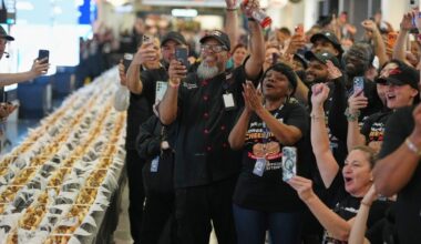 Philadelphia responds to unpaid TSA worker plight with 'world record for the longest cheesesteak in history'