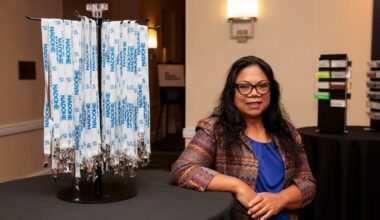 Emelyn A. dela Peña, president and CEO of the National Association of Diversity Officers in Higher Education, addressed about 800 attendees at the opening of the group's national conference in Philadelphia Thursday.