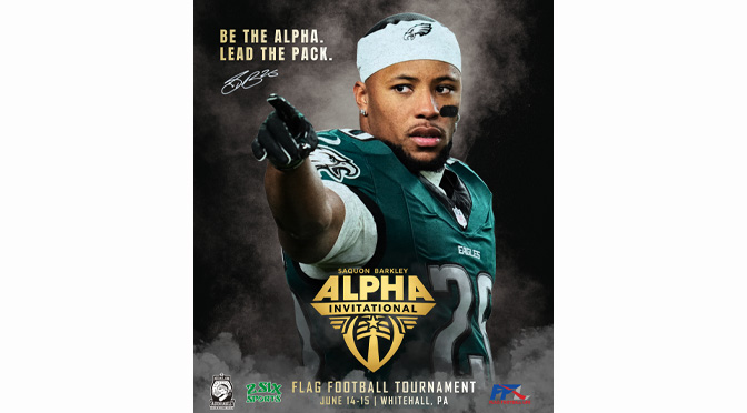 Eagles Star Saquon Barkley Bringing Elite Youth Flag Football Tournament to Whitehall