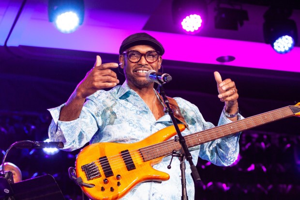 Gerald Veasley is playing a number of roles in the Boscov's Berks Jazz Fest, which runs through Sunday. (Courtesy of the Boscov's Berks Jazz Fest)
