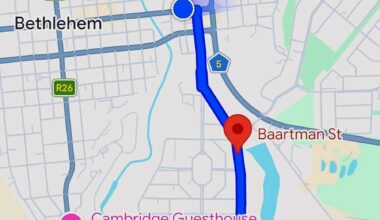 Road works to cause traffic flow disruptions in Bethlehem CBD