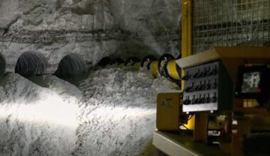 One of the largest salt mines in the world exists under Lake Erie