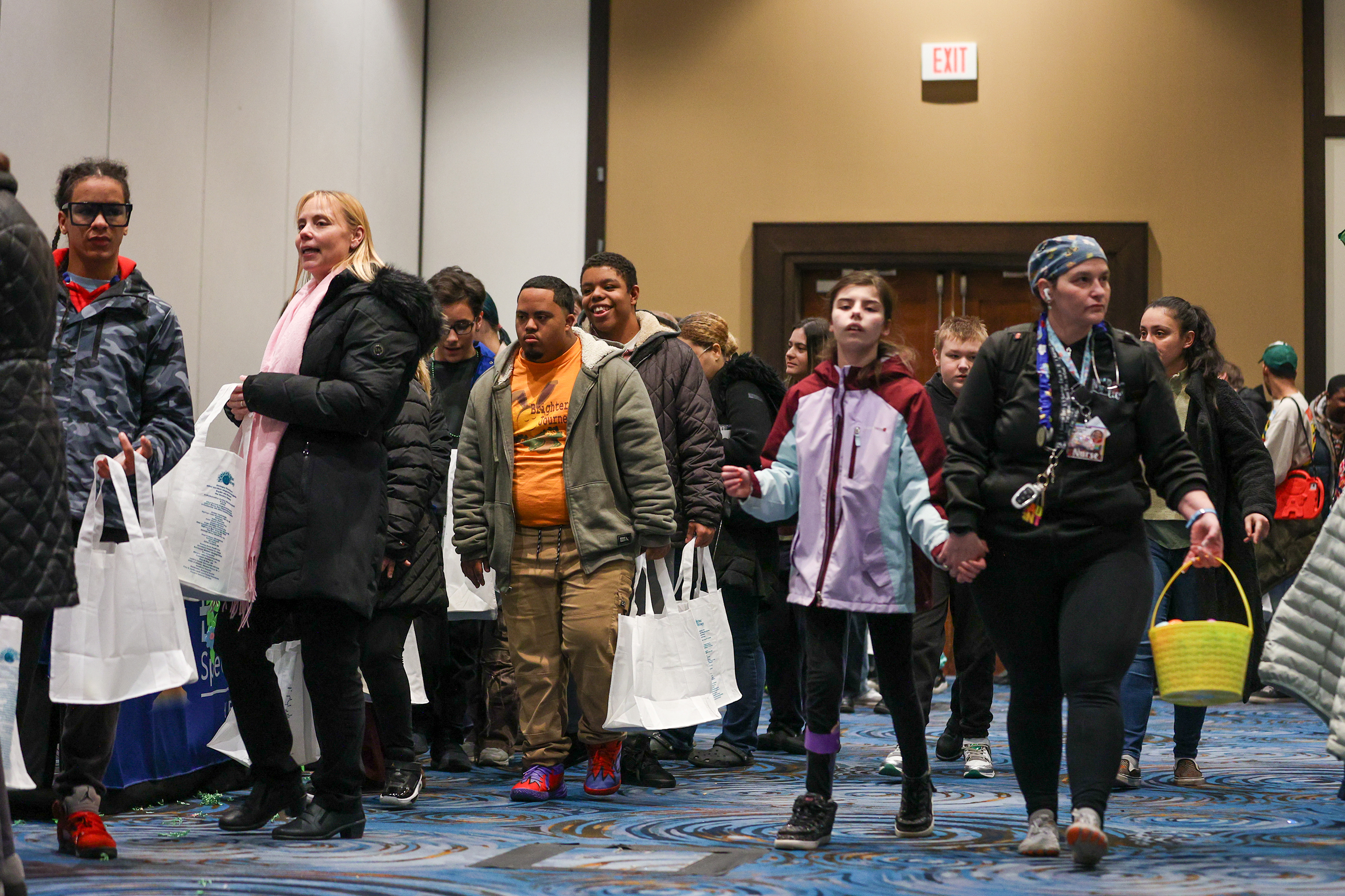 Students from local school districts participate in the annial special...