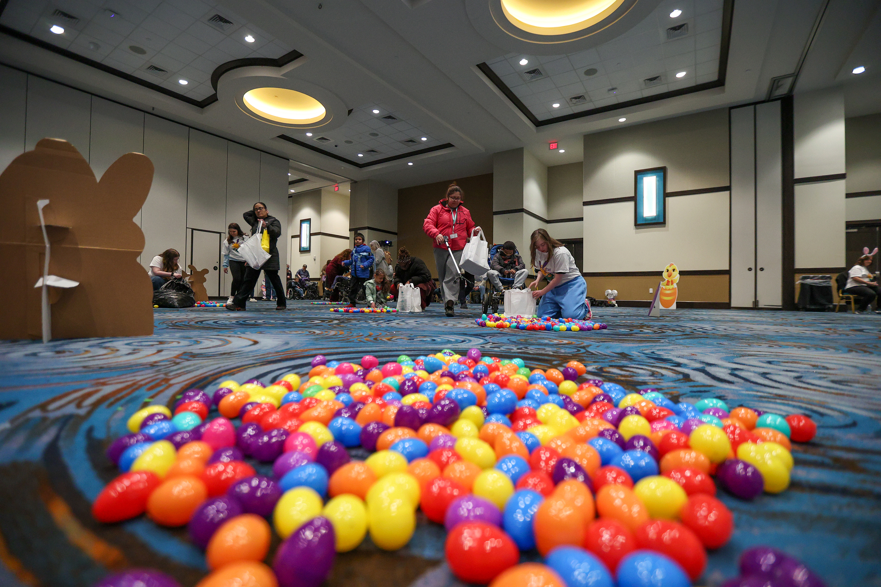Students from local school districts participate in the annial special...