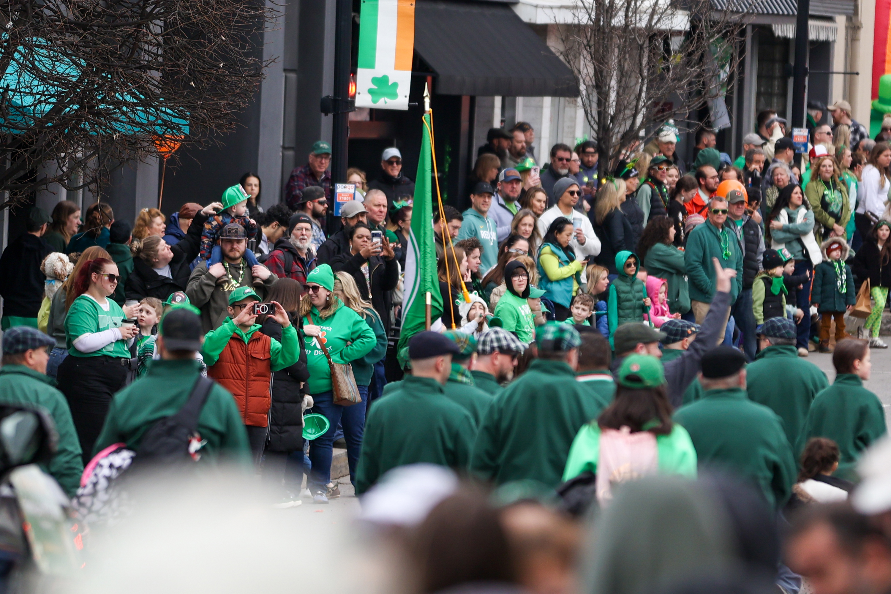 Attendees line Main St. in Pittston during the 12th annual...