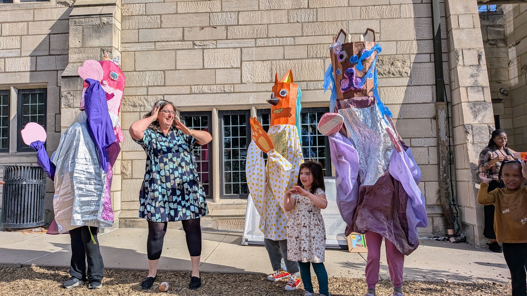 Who is behind Pittsburgh's giant puppets?