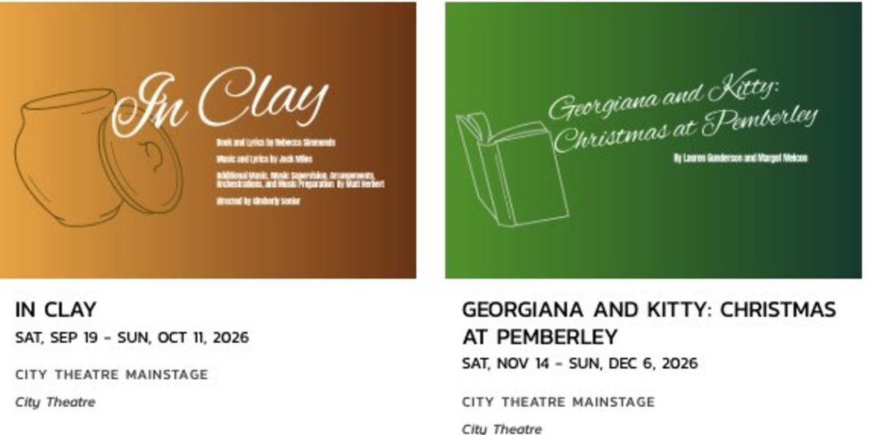 City Theatre Announces 2026-27 Season Lineup; 'OUR NEXT ACT'