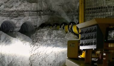 Beneath Lake Erie, a vast salt mine works overtime to meet winter road demands