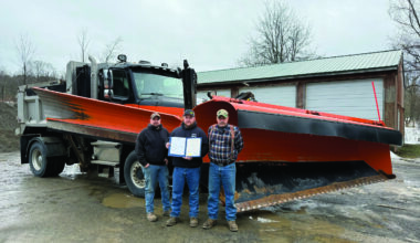Colden Highway Department presented proclamation from Erie County Legislature
