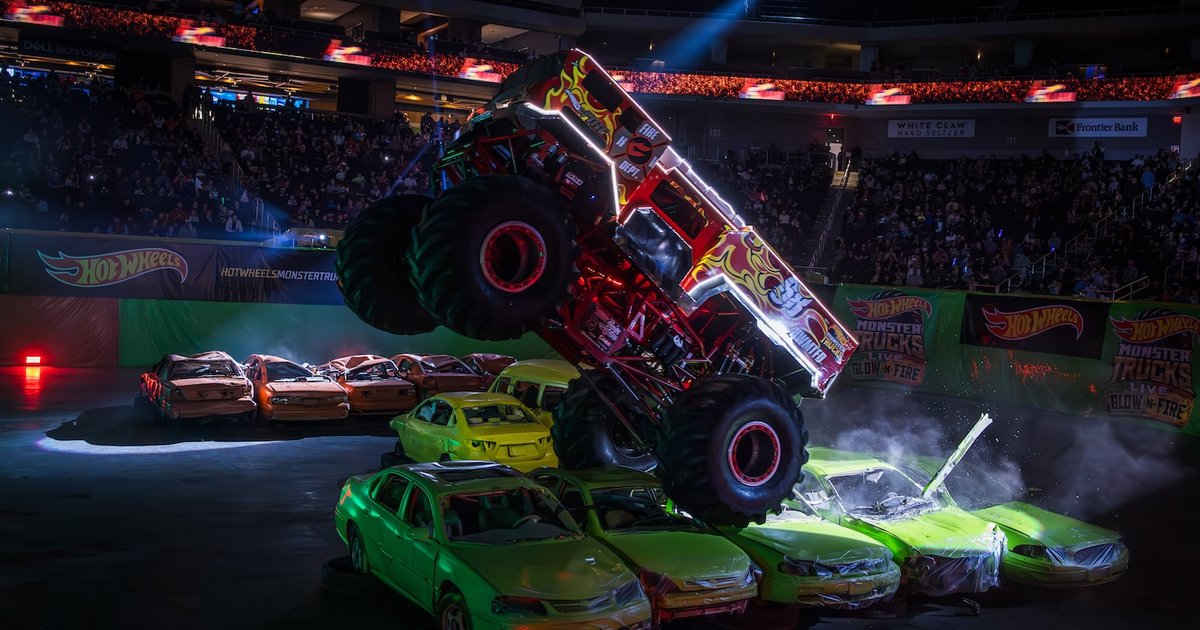 Hot Wheels Monster Trucks Live is coming to Philly with its ‘Glow-N-Fire’ show