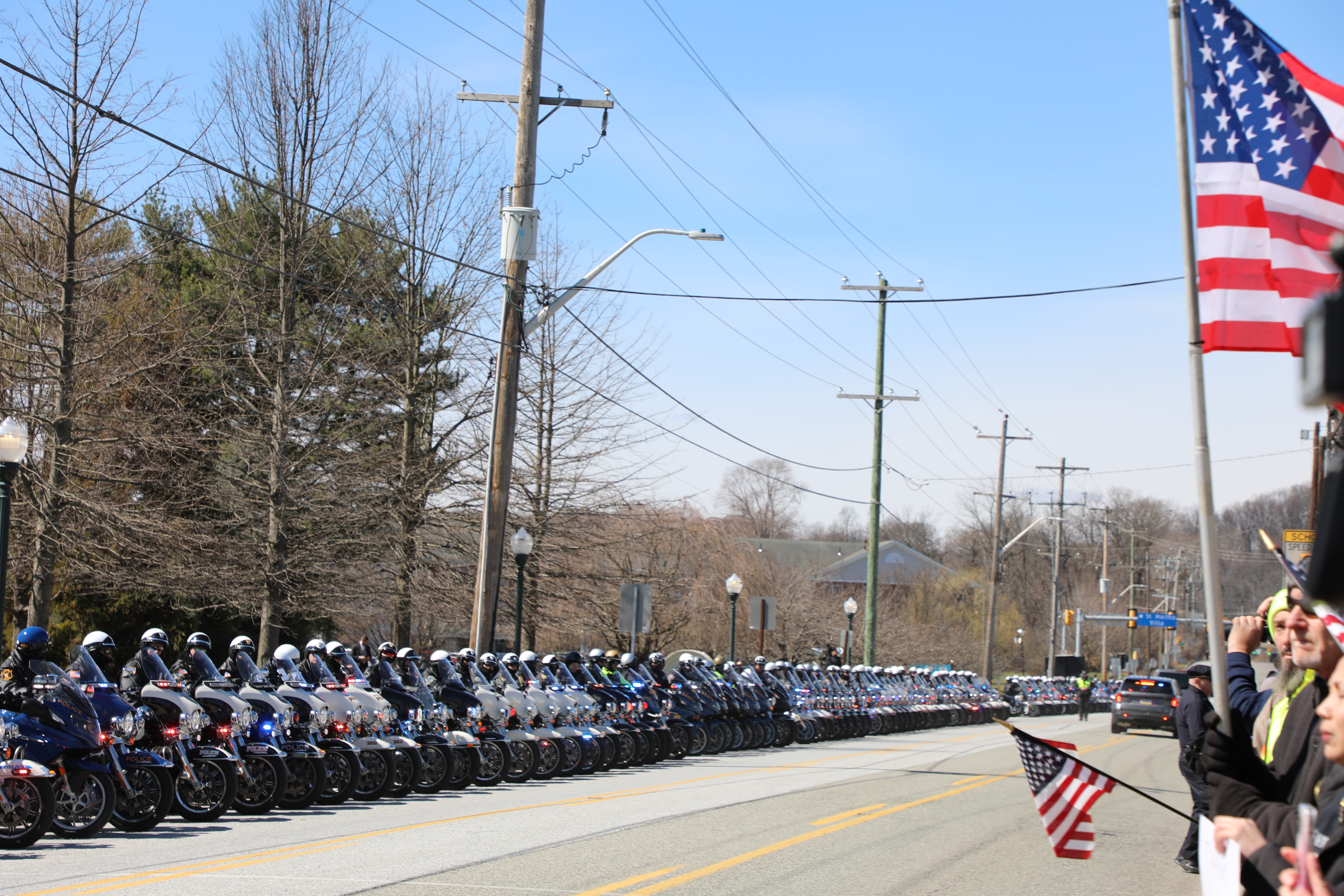 The procession is ready to begin. (Jen Samuel â Daily...
