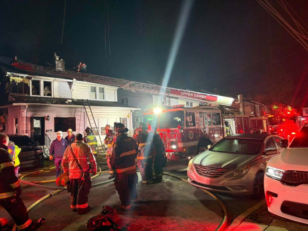 Victim rescued from Yeadon house fire