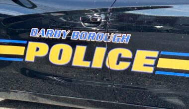 Darby police probe shooting, man hit by train