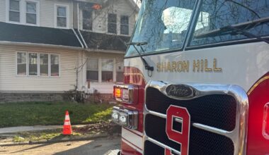 3 displaced by Sharon Hill house fire