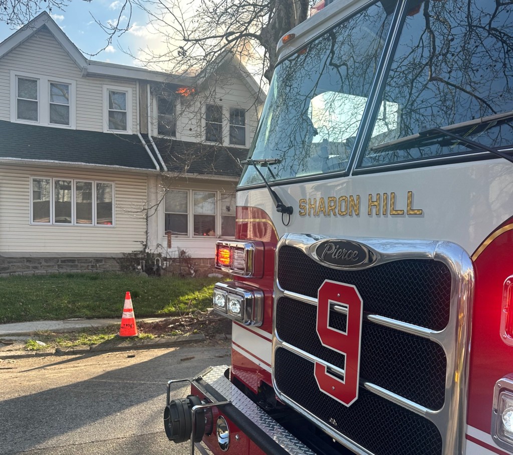 3 displaced by Sharon Hill house fire