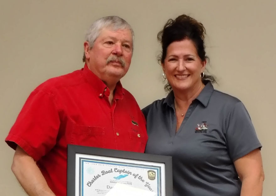 Dan O’Connor named Captain of the Year for his commitment to Lake Erie and to birds