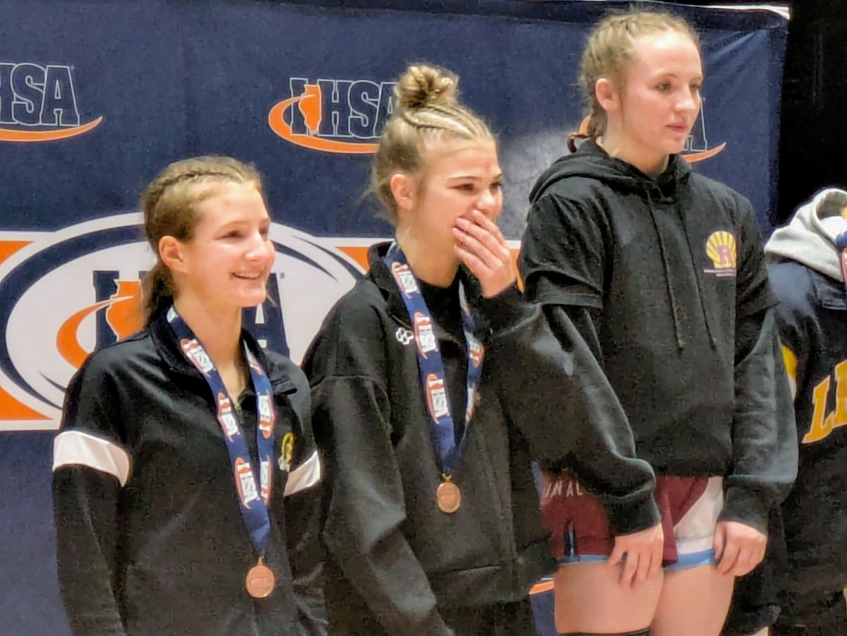 Newman’s Blair Grenann 3rd, Erie’s Michelle Naftzger 4th after long runs through consolation bracket – Shaw Local