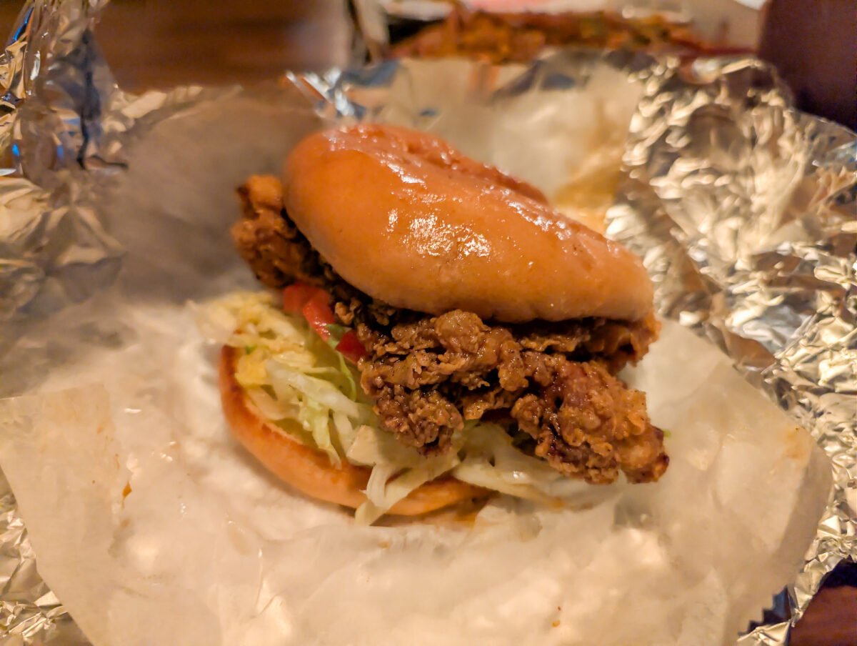 Old Bay Chicken sandwich