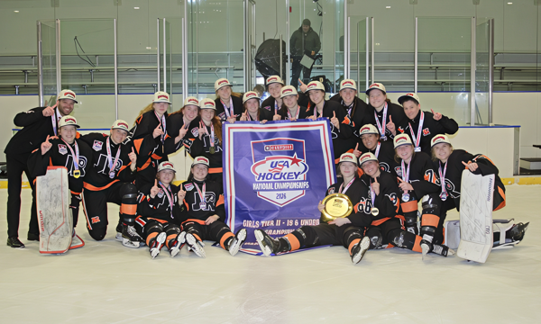 ‘Magical’ Philadelphia Jr. Flyers Win Chipotle-USA Hockey Girls Tier II 1A National Title