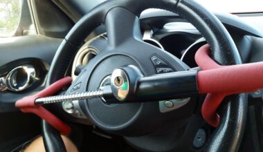 Car steering wheel lock