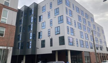 The 200-unit apartment building in North Philadelphia that the Riverwards Group has sold to PHA.